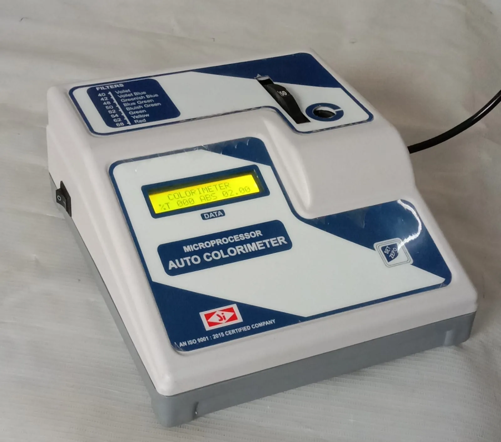 Digital Microprocessor Colorimeter
